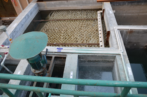 三蓝环保专业生化法生活污水处理设备定制生产