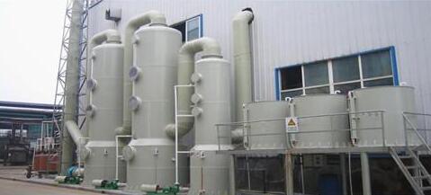 三蓝环保为东莞市裕鸿家具有限公司设计安装喷漆废气治理工程